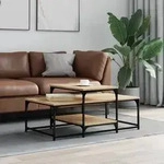 vidaXL Couchtisch Sonoma-Eiche 102x60x45 cm Holzwerkstoff