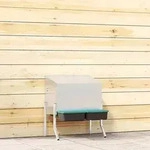 vidaXL H&uuml;hner-Nistkasten 2 F&auml;cher mit Beinen Verzinkter Stahl