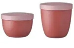 Mepal - Snackpot Duo Pack Ellipse - Praktischer Beh&auml;lter zur Aufbewahrung & f&uuml;r