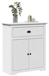 vidaXL Flurschrank BODO Wei&szlig; 80x35x90 cm
