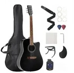 VEVOR Elektro Akustische Gitarre Cutaway Solo Anf&auml;ngerpaket 1041,4 mm (41 inch)