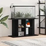 vidaXL Aquariumst&auml;nder Schwarz Eichen-Optik 100x40x60 cm Holzwerkstoff