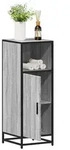 vidaXL Badschrank Grau Sonoma 35x37,5x100 cm Holzwerkstoff