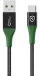 MicroConnect Smart Charge USB-A to USB-C Cable 1m Black/Green Smart Charge...