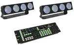 EUROLITE Set 2x LED CBB-4 + DMX LED Color Chief Controller
