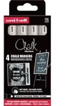 uni-ball Kreidemarker Chalk marker PWE5M/4 PF, 4er Etui
