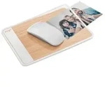 CEP Office Solution Mousepad weiss/buche