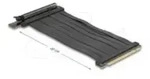Delock Riser Karte PCI Express 5.0 x16 Stecker zu Slot mit Kabel 20 cm