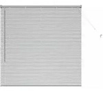 vidaXL Balkenjalousien Silber 130 x 125 cm Aluminium