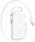 Joyroom JR-PR2 35W 10000mAh Powerbank mit einziehbarem USB-C-Kabel und integriertem