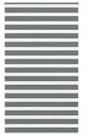 vidaXL Zebrarollo Dunkelgrau 135x230 cm Stoffbreite 130,9 cm Polyester