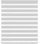 vidaXL Zebrarollo Hellgrau 120x100 cm Stoffbreite 115,9 cm Polyester