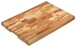 vidaXL Hackblock 60x40x4 cm Akazie Massivholz
