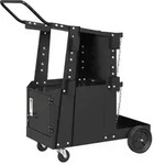vidaXL Schwei&szlig;wagen Schwarz 91 x 47 x 96 cm Stahl