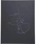 Exacompta G&auml;stebuch100 Seiten silber, 27x22cm, Art elfenbein - Schwarz - 47688E