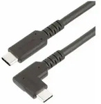 StarTech.com 1.6ft (50cm) Rugged Right Angle USB-C Cable, USB 3.2 Gen 2 (10 Gbps)