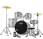 VEVOR Schlagzeug, 5-teilig, Drum in voller Gr&ouml;_e mit Bass-/Tom-Drums, Snare,