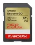 SanDisk Extreme Go - Flash-Speicherkarte - 256GB - Video Class V30 / UHS-I U3 -