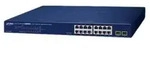 PLANET GSW-1820HP - Switch - 16 x 10/100/1000 (PoE+)