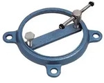 Drehteller f.Backen-B.160/180mm stahlgeschmiedet TECWERK