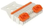 WAGO GmbH & Co. KG 1-Leiter-Federleiste,Hebel 27341112329000336000
