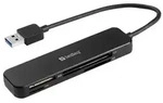 SANDBERG Kartenleser (SD, SDHC, SDXC, MS, MMC, TransFlash, microSD)