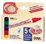 KREUL Glass & Porcelain Pen Classic, 5er-Set
