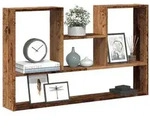 vidaXL Wandregal Altholz-Optik 99x15x60 cm Holzwerkstoff