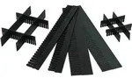 Unterteiler f.Transportstapelbeh&auml;lter H.40mm PP anthrazit 10St./Karton LA-KA-PE