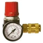 "Druckminderer mit Manometer und Luftklappe - 1/4" Au&szlig;engewinde"