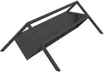 vidaXL Futtertr&ouml;ge f&uuml;r Nutztiere Schwarz 111 x 76 x 38 cm