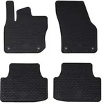 vidaXL Autofu&szlig;matte 4 pcs Schwarz Geeignet f&uuml;r VW TIGUAN TDI 2024-