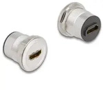 Delock - HDMI-Adapter - HDMI weiblich Paneel montierbar zu HDMI weiblich Paneel