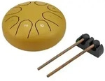 DIMAVERY TD-8 Steel Tongue Drum, gold