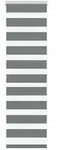 vidaXL Zebrarollo Dunkelgrau 45x100 cm Stoffbreite 40,9 cm Polyester