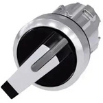 Siemens 3SU10522FF600AA0 3SU1052-2FF60-0AA0 Knebelschalter Knebel Wei&szlig; 2 x 45&deg; 1St.