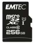 Emtec mSD 256GB UHS-I U1 EliteGold + Adapter