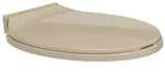 vidaXL Toilettensitz mit Absenkautomatik Beige Oval