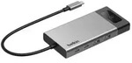 Belkin Connect 8-in-1 UCB-C Hub f&uuml;r zwei Bildschirme INC027hqSGY