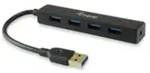 Equip 128953 Schnittstellen-Hub USB 3.2 Gen 1 (3.1 Gen 1) Type-A 5000 Mbit/s Schwarz