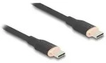81240 - USB 2.0 Kabel USB Type-C Stecker zu Stecker PD 3.0 60 W 4 m schwarz...