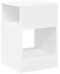 vidaXL Beistelltisch Wei&szlig; 30,5 x 30 x 45 cm Holzwerkstoff