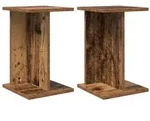 vidaXL Pflanzenst&auml;nder 2 pcs Altholz 25 x 25,5 x 40,5 cm Holzwerkstoff