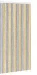 vidaXL Insektenschutzvorhang Chenille Grau und Beige 100 x 200 cm