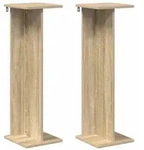vidaXL Pflanzenst&auml;nder 2 pcs Sonoma-Eiche 25 x 25,5 x 80,5 cm