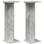 vidaXL Pflanzenst&auml;nder 2 pcs Betongrau 25 x 25,5 x 80,5 cm