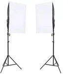 vidaXL Professionelle Studioleuchten 2 Stk. 40x60 cm