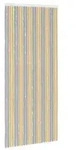 vidaXL Insektenschutzvorhang Chenille Grau und Beige 100 x 230 cm