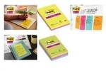 Post-it Haftnotizen super sticky notes, liniert, 101 x 152mm