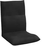 vidaXL Bodenstuhl Schwarz 46 x 50 x 61 cm Samt
